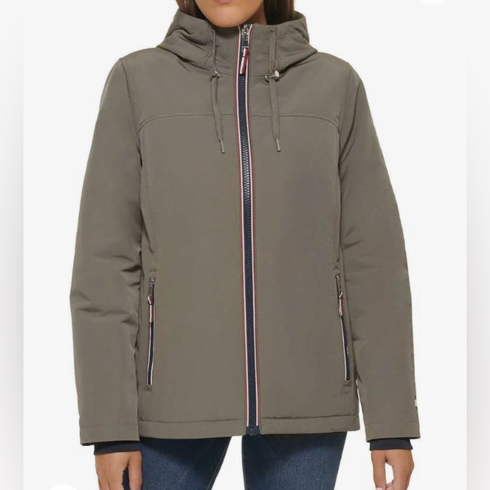 Tommy Hilfiger Women's Full Zip Fleece lined Jacket